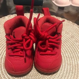 Red Jordan’s size 2c
